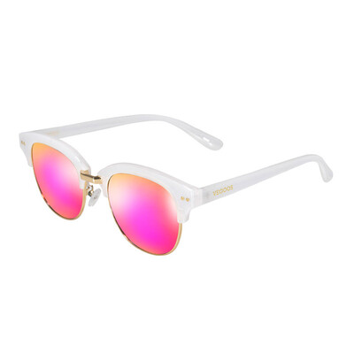 

Wei Gu's (VEGOOS) 9063 star with polarized sunglasses female driver driving glasses tide Ms. glasses toad mirror jade white box Barbie Purple