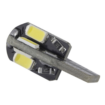 

T10 2W 8 SMD LED Cool White/Warm white Light Wedge Base w5w 168 Dome 12V bulb