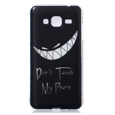 

Bad laugh Pattern Soft Thin TPU Rubber Silicone Gel Case Cover for SAMSUNG GALAXY J3
