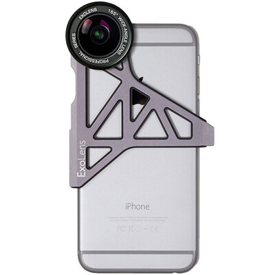 

Optrix Exolens Вентилятор Luoshi iPhone Lens iPhone6plus / 6с плюс специальный объектив широкоугольный телеобъектив комбо профессиональные черные комбинированные пакеты