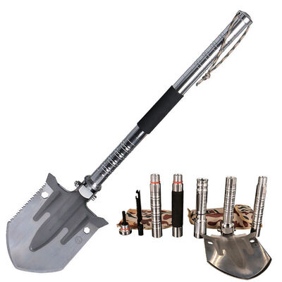 

Bear fire outdoor tool Tibetan mastiff shovel multi-function folding workers shovel large portable Tibetan mastiff shovel