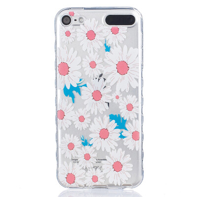 

Big chrysanthemum Pattern Soft Thin TPU Rubber Silicone Gel Case Cover for iPod Touch 56