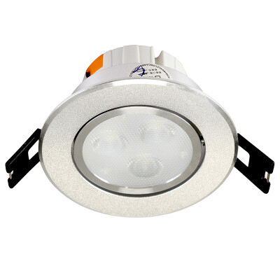 

Foshan Lighting FSL Spotlight LED Driver Set Ceiling Light 4W Yellow Light 3000K US Sands Silver 2 Pack