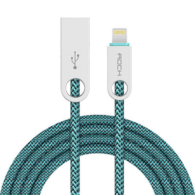 

Lightning кабель для зарядки и передачи данных ROCK для устройств Apple