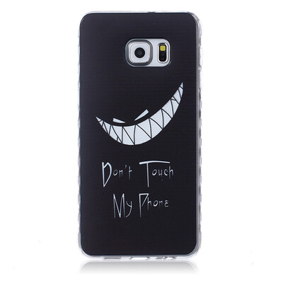 

Bad laugh Pattern Soft Thin TPU Rubber Silicone Gel Case Cover for SAMSUNG GALAXY S6 Edge Plus