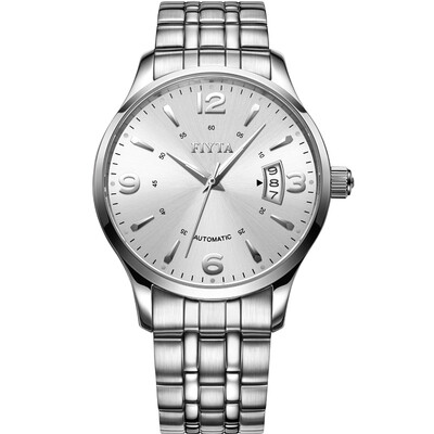 

Fiyta (FIYTA) watch Zhuo Ya series of mechanical male watch white belt DGA0008.WWR