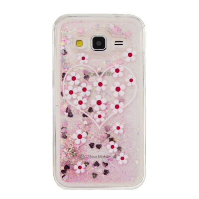 

Динамический Quicksand Блеск наливные Мягкая ТПУ чехол для SAMSUNG G530