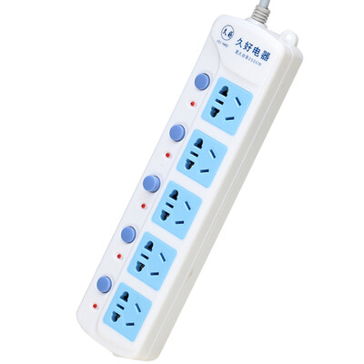 

JH-009 5-position 5-switch 3-meter socket insert plug-in board