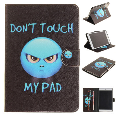 

Anger Style Embossing Classic Flip Cover with Stand Function and Credit Card Slot for iPad Air/5