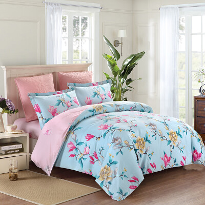 

SOMERELLE cotton bed set/bed kit (duvet cover/fitted sheet/pillow case)
