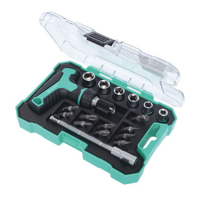 

ProsKit SD-2320M 18-in-1T Mini Ratchet Screwdriver Set