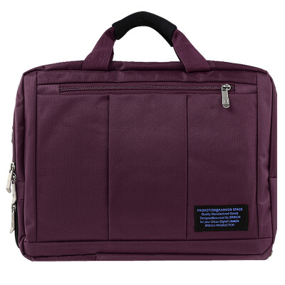 

BRINCH 156 inches Portable Multilayer Computer Bag Handbag Purple