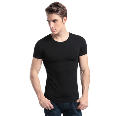 

Jingdong supermarket Langsha vest 1 piece of men&39s pure color rendering bottom vest movement stretch Slim men&39s sweater gray 180 XXL