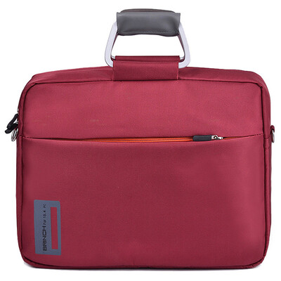 

British (BRINCH) computer bag 14.1-14.4 inch male and female Japanese and Korean wind shoulder / portable computer special package BW-127 red