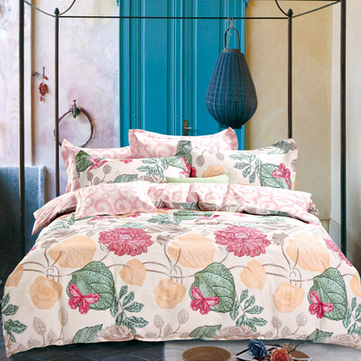 

LangSha cotton bed set/bed kit (duvet cover/bed sheet/pillow case) 200*230cm