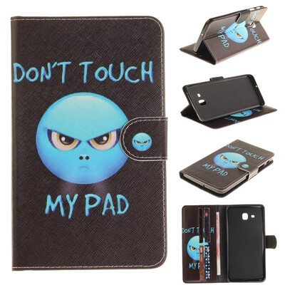 

Anger Style Embossing Classic Flip Cover with Stand Function and Credit Card Slot for SAMSUNG GALAXY Tab A 7.0 T280