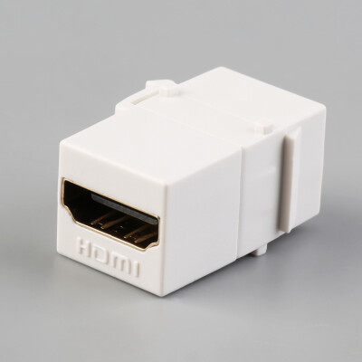 

HDMI Wall Installation Female to Female Coupler Adapter Converter (White)