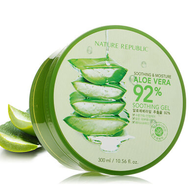 

Nature Republic Natural Paradise Aloe Soothing Moisturizing Gel 300ml3 About 900g Imported Moisturizing Soothing After-sun Repair Mask