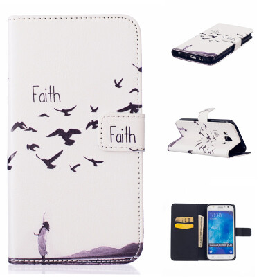 

Faith Design PU Leather Flip Cover Wallet Card Holder Case for SAMSUNG GALAXY J5