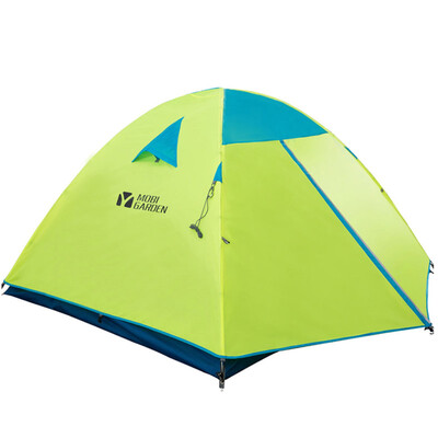 

Animal husbandry flute outdoor equipment double double three-season windproof aluminum pole tent QR2 MZ098010 green