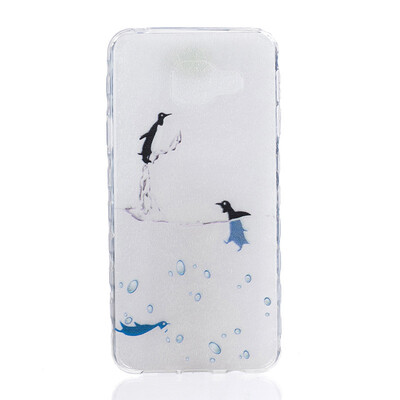 

Small dolphins Pattern Soft Thin TPU Rubber Silicone Gel Case Cover for SAMSUNG GALAXY A3 2016/A310