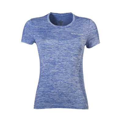 

361 degrees Women&39s round neck short T-shirt 661622109-3 rose purple variegated L