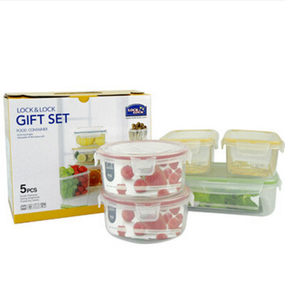 

Lock & lock NEO plastic crisper 5pcs sets NLP320S001