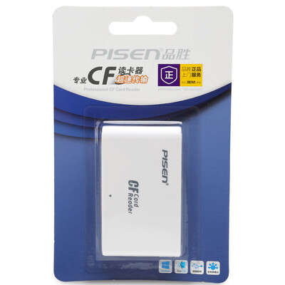 

PISEN (PISEN) CF считыватель карт USB 2.0 Устройство чтения карт Интерфейс читатель складные одним слота для карт подходят для карты памяти CF