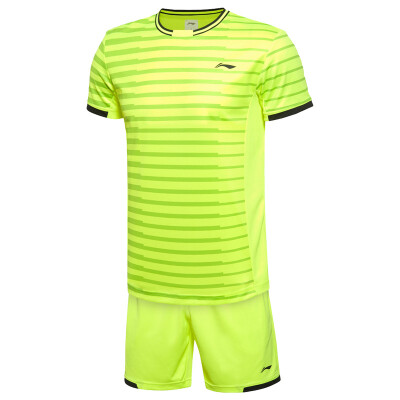 

Li Ning LI-NING AATL039-2 Badminton Men&39s Matching Package Fluorescent Green XL