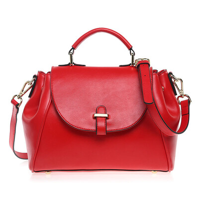 

Each time MEIDU handbags shoulder bag ladies bag leather bag new fashion simple wild Messenger bag handbag MWB150427 red