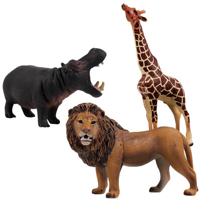 

One Box Surprise Puzzle Toys Simulation Animal Model Set Animal Set Series Send Children Classmates Children's Science Birthday Gifts Christmas Gifts Deer Family