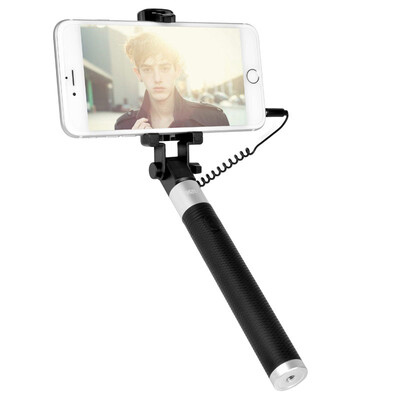 

MATE Lotto self-timer jumper self-timer artifacts with a mirror for Apple millet Huawei OPPO Meizu VIVO music as cool black