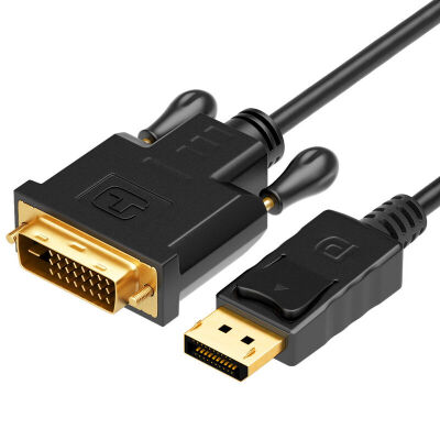 

Shanze (SAMZHE) ZJX-11 DP революционный кабель адаптера DVI DisplayPort поворот dvi общественный конверсионный кабель компьютер телевизор видео кабель 3M черный