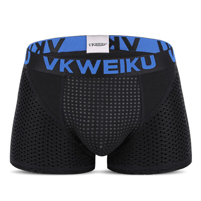 

VKWEIKU British pants men&39s underwear flat angle trousers men&39s underwear four corners underwear black