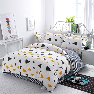 

Antarctic Bedding Home Textiles Cotton Twill Four Sheets Bed Type Cotton Quilt Cover 4pcs Memory Debris 15 18m Bed 200 230cm