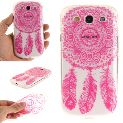 

Rose wind chimes Pattern Soft Thin TPU Rubber Silicone Gel Case Cover for SAMSUNG Galaxy S3 I9300