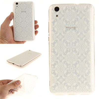 

Half white flowers Pattern Soft Thin TPU Rubber Silicone Gel Case Cover for HUAWEI Honor 5AY6 II