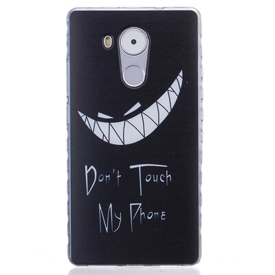 

Bad laugh Pattern Soft Thin TPU Rubber Silicone Gel Case Cover for HUAWEI Mate 8