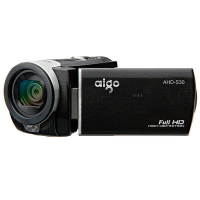 

Patriot (Aigo) Цифровая видеокамера AHD-S30 Black (5,1-мегапиксельная камера 1080P HD-камера 3,0-дюймовый ЖК-дисплей с пультом дистанционного управления с 8G-картой)