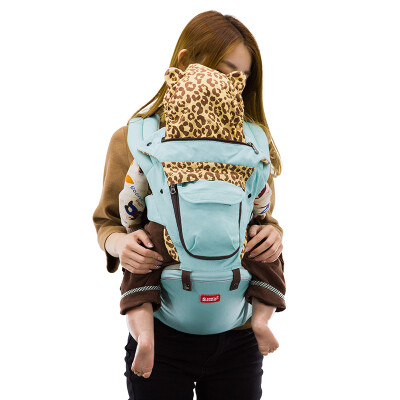 

Sanmei baby (SUNVENO) HC12804 baby lap strap front brace baby stool four seasons multi-purpose baby strap leather orange leopard