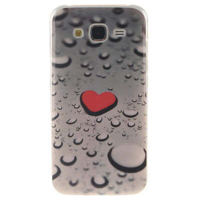

Heart-shaped water drop Pattern Soft Thin TPU Rubber Silicone Gel Case Cover for SAMSUNG Galaxy J5