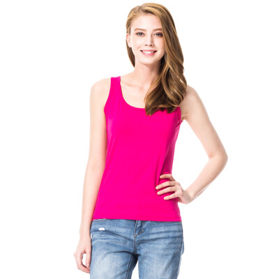 

[Jingdong supermarket] three gun ladies vest Shu skin Lycra cotton round neck female vest L