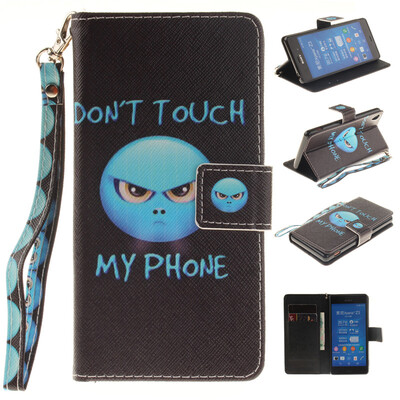 

Anger Design PU Leather Flip Cover Wallet Card Holder Case for SONY Xperia Z3