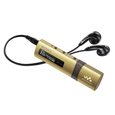 

Sony NWZ-B183F MP3 Music Player Gold