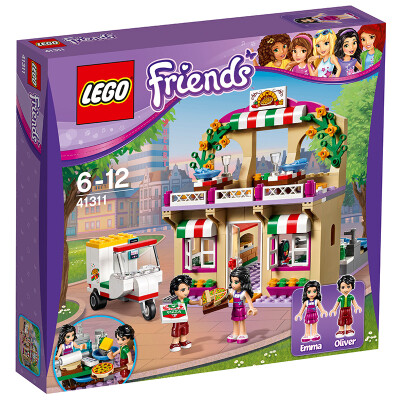 

Lego (Lego) Good Friends Series 6 years old -12 years old heart lake city pizza restaurant 41311 children building blocks toys