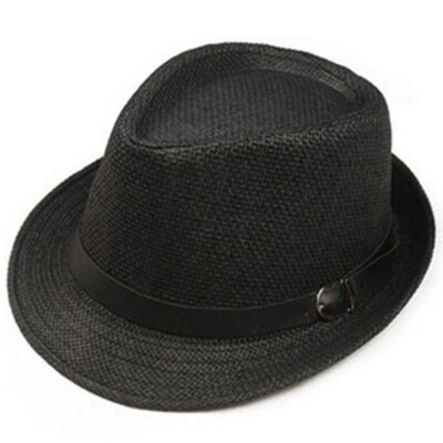 

Jingdong Supermarket Meng Si Ke MSEK MMZ160088 men&39s hat Korean version of the tide men deducted jazz hat black