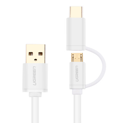 

Кабель для зарядки и передачи данных UGREEN Micro USB + Type-C