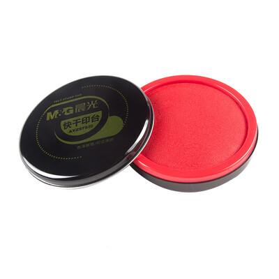 

Morning light M & G AYZ97520 financial special round metal fast dry printing India India 105mm red