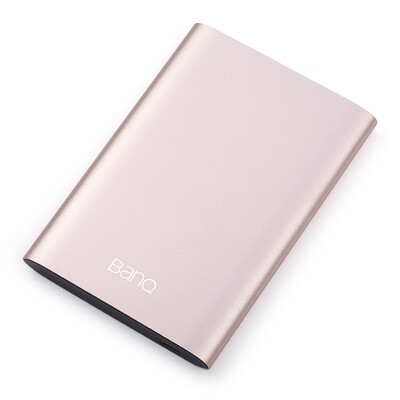 

Banq X5 Type-C3.1 высокоскоростной 2,5-дюймовый портативный цельнометаллический ультратонкий мобильный жесткий диск Tu Hao gold 500GB
