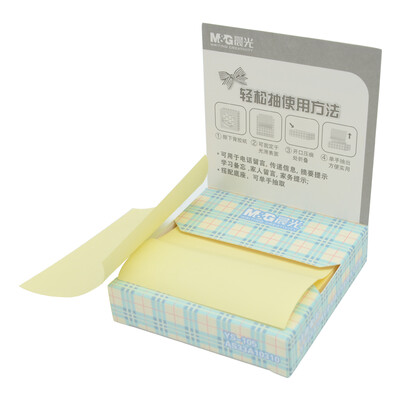 

Morning  & G YS-105 can be drawn notes stickers stickers easy to affix affixed 140 pages 76 76mm